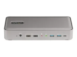 StarTech .com Docking Station KVM USB-C pour Deux PC - miniature 1