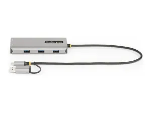 StarTech .com Adaptateur Multiport USB-C et USB-A, Double HDMI (4K/1080p) - miniature 1