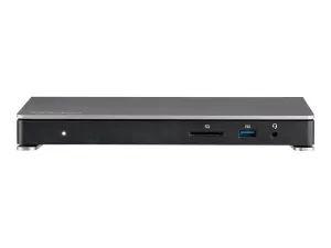 StarTech .com Station d'accueil Thunderbolt 3 double affichage 4K 60 Hz pour PC portable avec lecteur de carte SD (TB3DOCK2DPPU) - miniature 1