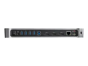Startech Station d'accueil USB 3.0 triple affichage PC portable - miniature 4