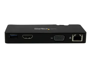 StarTech .com Mini station d’accueil / Mini-Dock USB 3.0 universelle pour PC portable - miniature 1