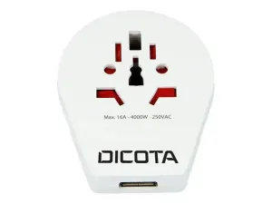 DICOTA World Adapter PRO & USB - miniature 1