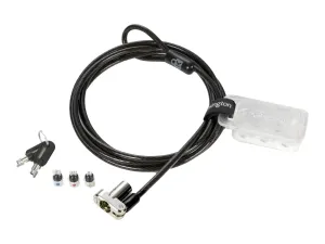 Kensington Universel Serrure à clé pour ordinateur portable 3-en-1 - miniature 1