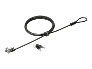 Kensington N17 Verrou pour ordinateur portable à clé pour fentes en forme de coin - miniature 1