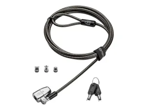 Kensington ClickSafe 2.0 Verrou universel à clé pour ordinateur portable - miniature 1