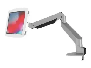 Compulocks iPad 10.2" Bras telescopique articulé argenté avec boîtier Space - miniature 1