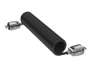 Compulocks Câble de sécurité à clé en T double tête enroulé