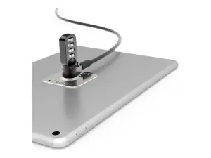 Compulocks Plaque de sécurité adhésive Universelle et câble antivol a Code pour tablette - miniature 4
