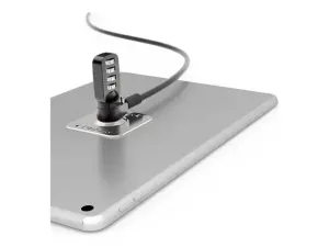 Compulocks Plaque de sécurité adhésive Universelle et câble antivol a Code pour tablette - miniature 5