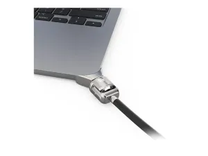 Compulocks Ledge Lock Adapter for MacBook Air 13" M2-M4 with Keyed Lock Silver - miniature 1