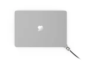 Compulocks Ledge Lock Adapter for MacBook Air 13" M2-M4 with Keyed Lock Silver - miniature 4