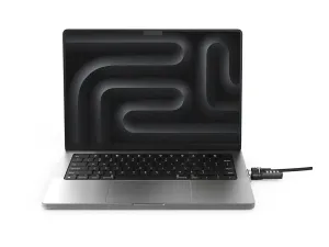 Compulocks Ledge Lock Adapter for MacBook Pro 14" M1, M2 & M3 with Combination Cable - miniature 5