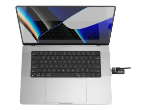Compulocks Ledge Lock Adapter for MacBook Pro 16" M1, M2 & M3 with Combination Cable Lock - miniature 2
