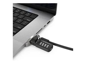 Compulocks Ledge Lock Adapter for MacBook Pro 16" M1, M2 & M3 with Combination Cable Lock - miniature 1