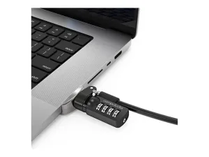 Compulocks Ledge Lock Adapter for MacBook Pro 16" M1, M2 & M3 with Combination Cable Lock - miniature 4