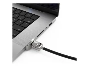 Compulocks Ledge Lock Adapter for MacBook Pro 16" M1, M2 & M3 with Keyed Cable Lock - miniature 1