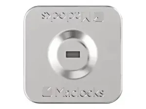 Compulocks Plaque de sécurité adhésive universelle pour les cable antivol argentée - miniature 1