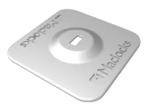 Compulocks Plaque de sécurité adhésive universelle pour les cable antivol argentée - miniature 5