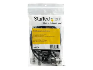 StarTech .com Câble de sécurité à clé pour ordinateur portable avec bouton de verrouillage - miniature 4