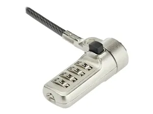 StarTech .com Câble de sécurité pour ordinateur portable à code 4 chiffres - miniature 2