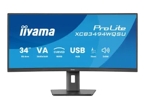 iiyama ProLite XCB3494WQSU-B1 - miniature 1
