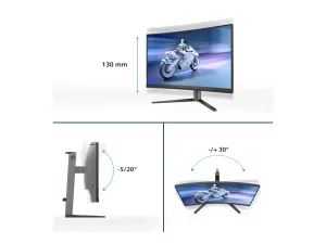 Philips Evnia 5000 27M2C5200W - miniature 2