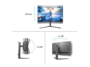 Philips Evnia 5000 32M2C5500W - miniature 2