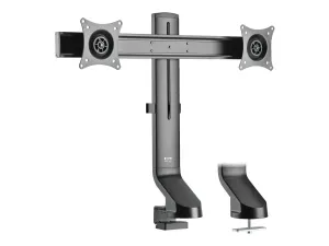 Eaton Tripp Lite Series Dual-Display Monitor Arm with Desk Clamp and Grommet - miniature 3
