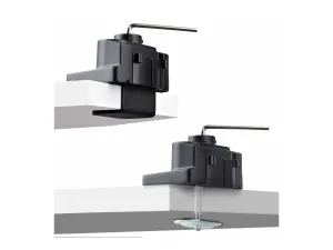 StarTech .com Triple Monitor Desk Mount For Up To Three 27in Screens, VESA 75x75/100x100, Tool-Less Arm Adjustments, C-Clamp/Grommet Mount, Spring-Assisted Arms - miniature 3