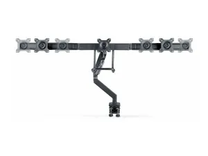 StarTech .com Crossbar Triple Monitor Desk Mount, VESA 75x75/100x100 - miniature 1