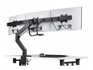 StarTech .com Crossbar Triple Monitor Desk Mount, VESA 75x75/100x100 - miniature 5