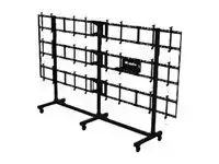 Peerless-AV SmartMount Portable Video Wall Cart DS-C555-4X3 - miniature 2