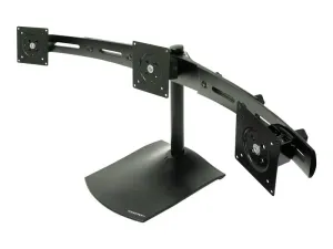 Ergotron DS100 Triple-Monitor Desk Stand - miniature 4