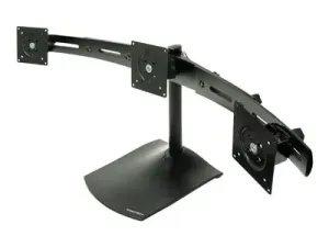 Ergotron DS100 Triple-Monitor Desk Stand - miniature 2