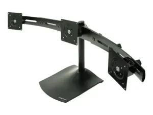 Ergotron DS100 Triple-Monitor Desk Stand - miniature 3