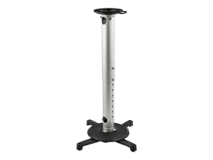 StarTech .com Universal Ceiling Projector Mount, Heavy Duty Height Adjustable/Extendable Pole Mount 5"-22.7" from Ceiling, 33lb (15kg), Tilt/Rotate, Hanging Projector Mount w/ Bracket - miniature 5