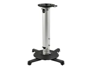 StarTech .com Universal Ceiling Projector Mount, Heavy Duty Height Adjustable/Extendable Pole Mount 5"-22.7" from Ceiling, 33lb (15kg), Tilt/Rotate, Hanging Projector Mount w/ Bracket - miniature 1