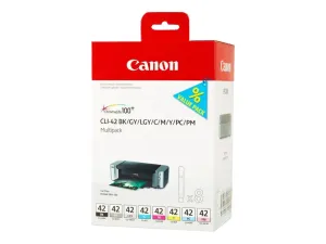 Canon CLI-42 BK/GY/LG/C/M/Y/PC/PM Multipack - miniature 5