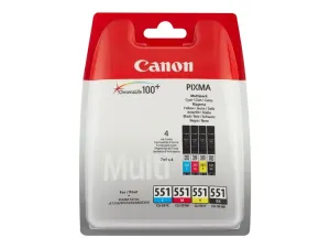 Canon CLI-551 C/M/Y/BK Multipack - miniature 4