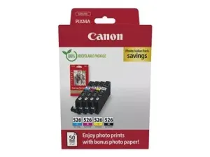 Canon CLI-526 C/M/Y/BK Photo Value Pack - miniature 3