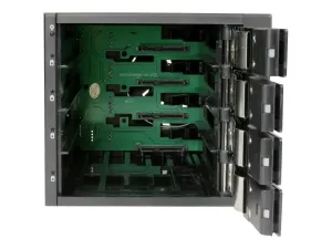 StarTech .com Rack amovible / Backplane sans tiroir pour 4x HDD SAS II / SATA III 6Gb/s de 3,5" avec échange à chaud - miniature 1