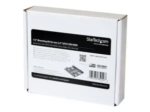 StarTech .com Kit de Montage pour 2 Disques Durs 2,5" SATA dans Baie 3,5" - miniature 3