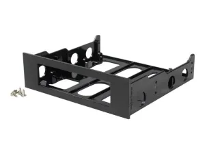 StarTech .com Adaptateur Support pour Disque Dur 3.5" dans un Emplacement Frontal 5.25" (BRACKETFDBK) - miniature 2