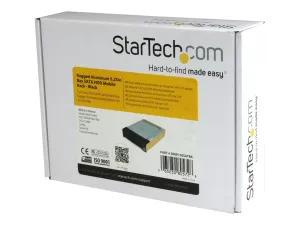 StarTech .com Rack amovible robuste en aluminium 5,25" avec ventilateur pour disque dur SATA 3,5" - miniature 5