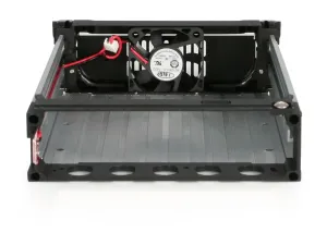 StarTech .com Rack amovible robuste en aluminium 5,25" avec ventilateur pour disque dur SATA 3,5" - miniature 2