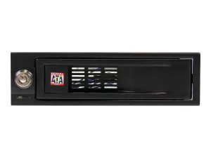 StarTech .com Rack amovible sans tiroir de 5,25 pouces pour disque dur SATA de 3,5 pouces - miniature 1