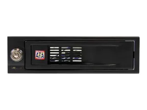 StarTech .com Rack amovible sans tiroir de 5,25 pouces pour disque dur SATA de 3,5 pouces - miniature 2