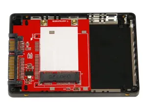 StarTech .com Boîtier convertisseur SSD SATA vers Mini SATA 2,5" - miniature 4