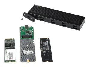 StarTech .com Boitier USB-C 10Gbps vers M.2 NVMe/SATA SSD - miniature 3