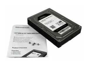 StarTech .com Boîtier Adaptateur en Aluminium pour DD / SSD SATA 2,5" vers 3,5" jusqu'à 12,5 mm - miniature 5